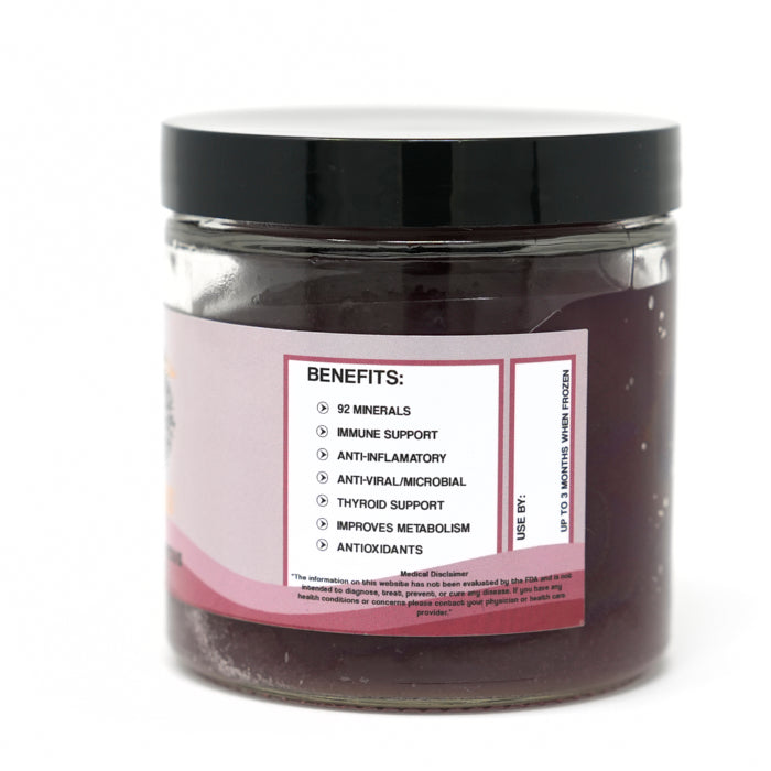 Elderberry Hibiscus Seamoss Gel - GodMoss
