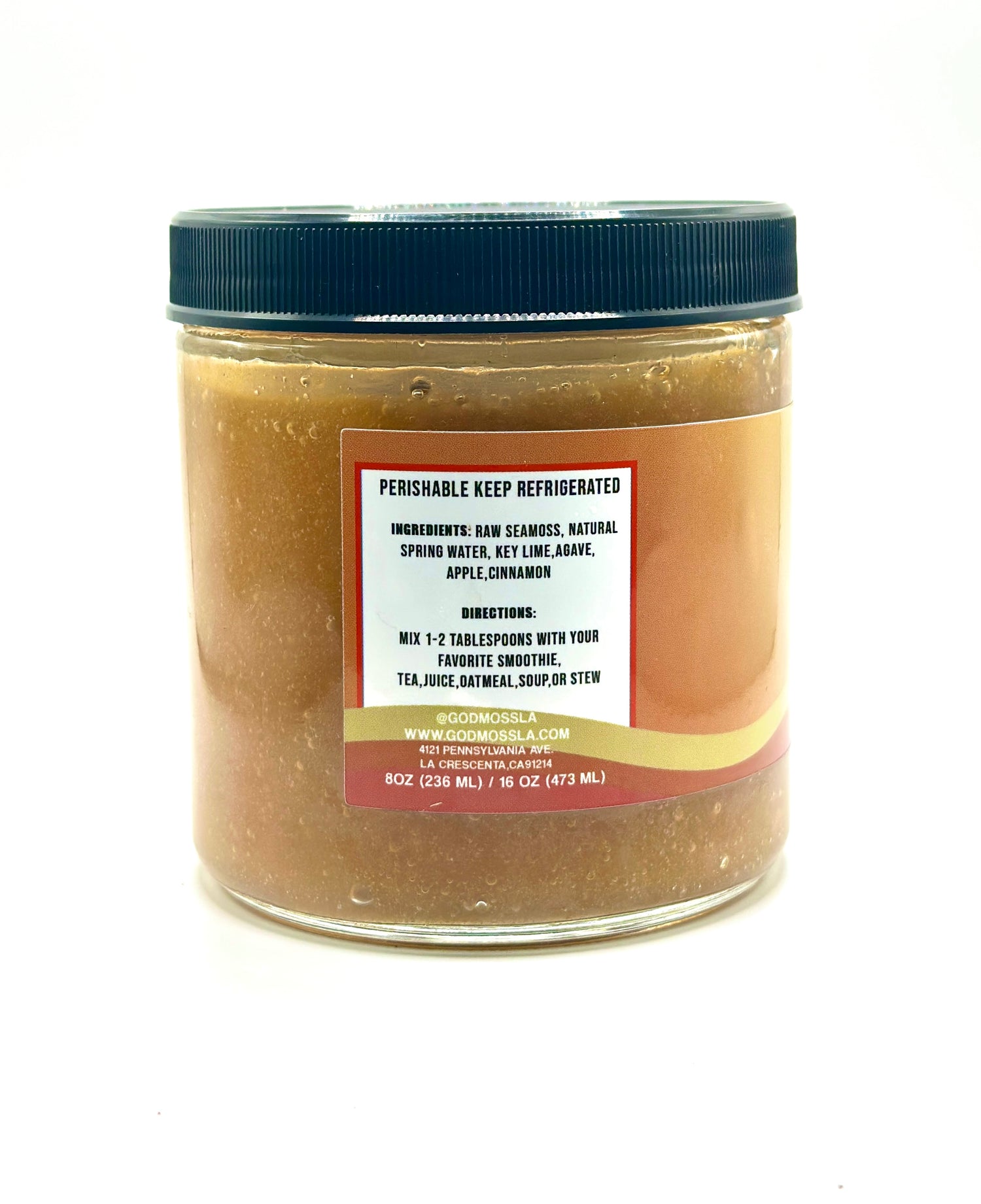 Apple Cinnamon Seamoss Gel - GodMoss