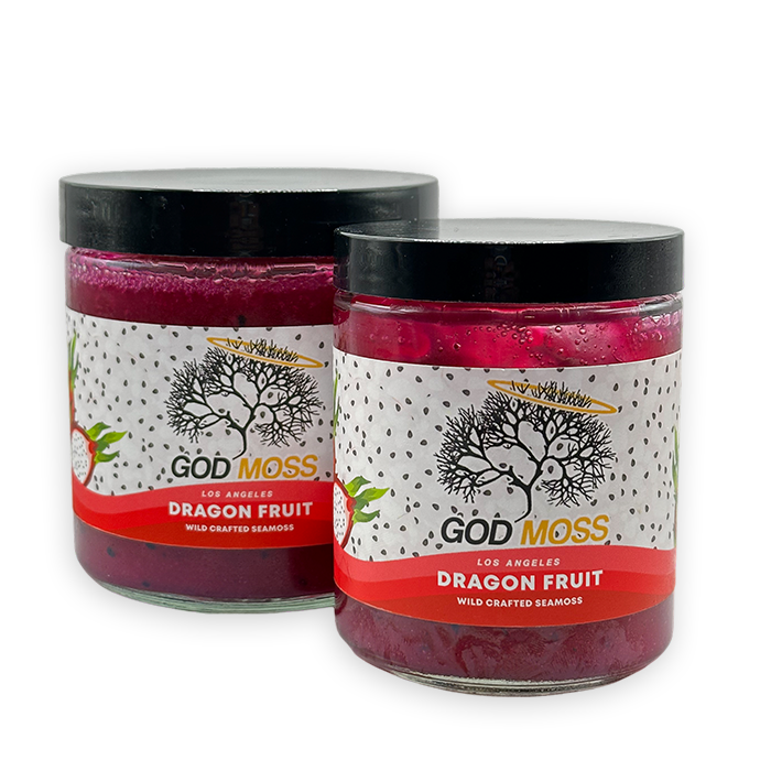 Dragon Fruit Seamoss Gel - GodMoss